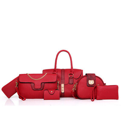 Tailored Pack of 6 Bags Women Multi-purpose Purse Leather Leatherette Shoulder Handbag
Tailored Pack of 6 Bags Women Multi-purpose Purse Leather Leatherette Shoulder Handbag