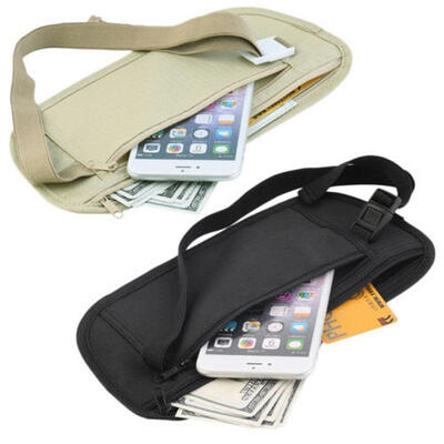 New Travel Waist Pouch for Passport Money Belt Bag Hidden Security Wallet Black Khaki
New Travel Waist Pouch for Passport Money Belt Bag Hidden Security Wallet Black Khaki