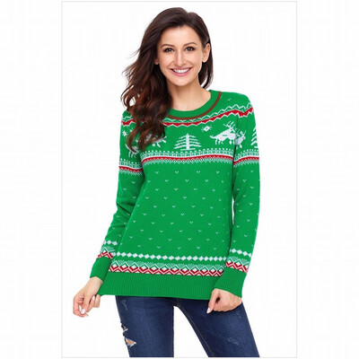 Round neck long sleeve print cardigan casual knit sweater
Round neck long sleeve print cardigan casual knit sweater