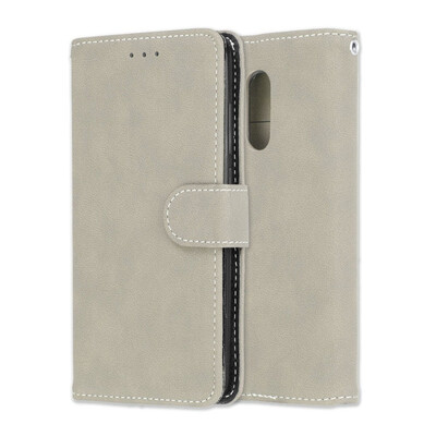 MOONCASE Millet Red Rice Note 5 Red Rice 5 Plus Vintage Scrub 3 Card Leather Case - Grey
MOONCASE Millet Red Rice Note 5 Red Rice 5 Plus Vintage Scrub 3 Card Leather Case - Grey