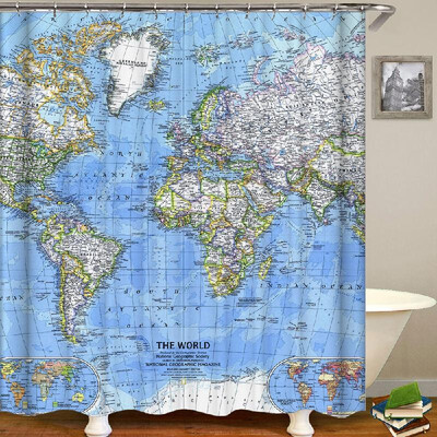 Shower Curtain Simple Style Printed Blackout Curtains Waterproof Mildew-proof Bathroom Curtain 71"x71
Shower Curtain Simple Style Printed Blackout Curtains Waterproof Mildew-proof Bathroom Curtain 71"x71