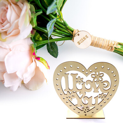 Wooden Wedding Ornaments Heart shaped Crafts Bride Bridegroom Romantic Table Plate Pendants with LED Candle Light Wedding Party
Wooden Wedding Ornaments Heart shaped Crafts Bride Bridegroom Romantic Table Plate Pendants with LED Candle Light Wedding Party