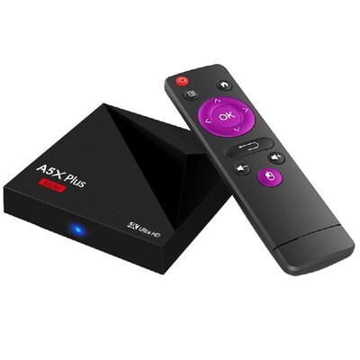 A5X Plus mini Smart Android 90 TV Box RK3328 Quad Core 4K VP9 H265 HDR10 USB30 2G 16G Mini PC DLNA WiFi LAN HD Media Player E
A5X Plus mini Smart Android 90 TV Box RK3328 Quad Core 4K VP9 H265 HDR10 USB30 2G 16G Mini PC DLNA WiFi LAN HD Media Player E