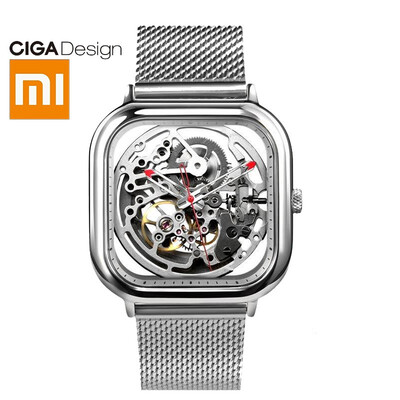 XIAOMI CIGA Design watch hollow mechanical watch MY series fashion waterproof men&women automatic mechanical watch double-sided hollow black
XIAOMI CIGA Design watch hollow mechanical watch MY series fashion waterproof men&women automatic mechanical watch double-sided hollow black