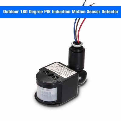 Outdoor 180 Degree PIR Induction Motion Sensor Detector Wall LED Light Auto Switch IR Human Infrared Detector Waterproof 12M Home
Outdoor 180 Degree PIR Induction Motion Sensor Detector Wall LED Light Auto Switch IR Human Infrared Detector Waterproof 12M Home