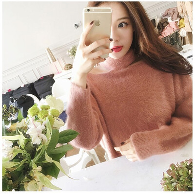 New autumnwinter 2018 womens hollow neck mink thickened sweater womens loose&lazy style pullover knitted sweater
New autumnwinter 2018 womens hollow neck mink thickened sweater womens loose&lazy style pullover knitted sweater