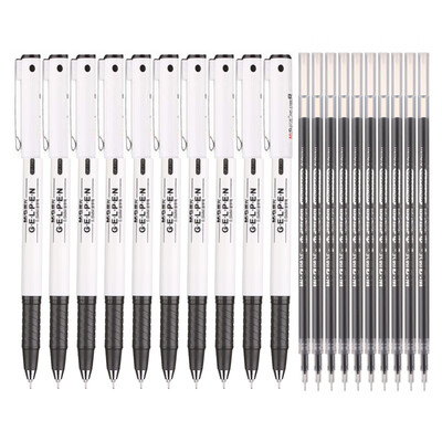 Morning Light &G Stationery 05mm Black Full Needle Gel Gel Pen Pen Pen Set 10 Pens 10 Cores HAGP1035
Morning Light &G Stationery 05mm Black Full Needle Gel Gel Pen Pen Pen Set 10 Pens 10 Cores HAGP1035