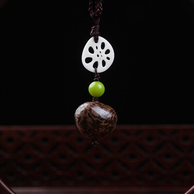 National wind ornaments Bodhi necklace pendant wood fish fruit art simple necklace fashion clavicle chain
National wind ornaments Bodhi necklace pendant wood fish fruit art simple necklace fashion clavicle chain