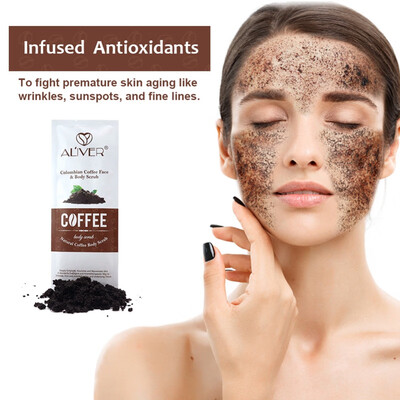 ALIVER Coffee Scrub Exfoliating Deep Cleansing Body Emolliency Whitening Deep Nourishing Skin Care
ALIVER Coffee Scrub Exfoliating Deep Cleansing Body Emolliency Whitening Deep Nourishing Skin Care
