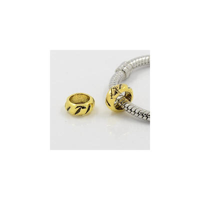 Tibetan Style Alloy European Beads Large Hole Beads Lead Free&Nickel Free&Cadmium Free Rondelle Antique Golden 8x4mm
Tibetan Style Alloy European Beads Large Hole Beads Lead Free&Nickel Free&Cadmium Free Rondelle Antique Golden 8x4mm
