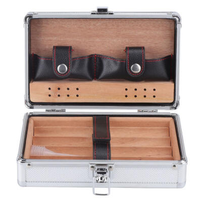 Greensen Aluminum Shell Cedar Lined Cigar Humidor Storage Case Portable Travel Outdoor Gift Box
Greensen Aluminum Shell Cedar Lined Cigar Humidor Storage Case Portable Travel Outdoor Gift Box