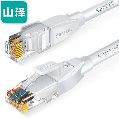 Yamazawa SAMZHE six types of CAT6 network cable Gigabit network cable 8 m blue computer broadband unshielded eight-core twisted pair household jumper finished cable LCT80
Yamazawa SAMZHE six types of CAT6 network cable Gigabit network cable 8 m blue computer broadband unshielded eight-core twisted pair household jumper finished cable LCT80