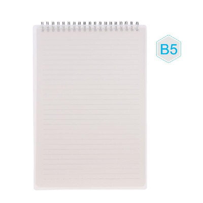 B5 Size Spiral Book Coil Notebook Grid Transparent PVC Cover for Sketch Diary Memo Simple Notebooks Office&School Stationary
B5 Size Spiral Book Coil Notebook Grid Transparent PVC Cover for Sketch Diary Memo Simple Notebooks Office&School Stationary