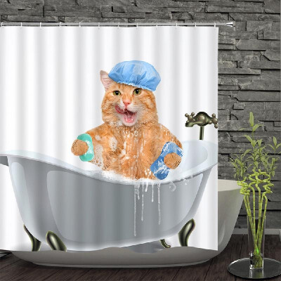 Shower Curtain Pet Decorative Bath Curtains Waterproof Polyester Fabric Anti-mildew Bathroom Curtains for Bathtub Showers
Shower Curtain Pet Decorative Bath Curtains Waterproof Polyester Fabric Anti-mildew Bathroom Curtains for Bathtub Showers
