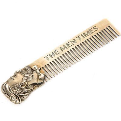Greensen Stainless Steel Anti-static Portable Pocket Beard Shaving Comb Mustache Hair Comb
Greensen Stainless Steel Anti-static Portable Pocket Beard Shaving Comb Mustache Hair Comb