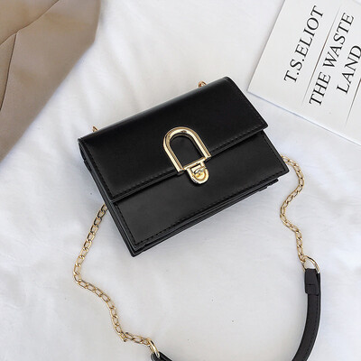 Qiao Bani 2019 new Korean version of the fashion Dongdaemun simple solid color chain flip cover shoulder slant diagonal tide handbag
Qiao Bani 2019 new Korean version of the fashion Dongdaemun simple solid color chain flip cover shoulder slant diagonal tide handbag