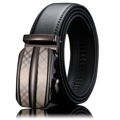 Mens belt leather automatic buckle leather belt Korean business leather belt mens casual belt custom
Mens belt leather automatic buckle leather belt Korean business leather belt mens casual belt custom