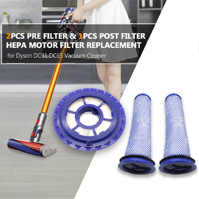 1pcs Post Filter & 2pcs Pre Filter HEPA Motor Filter Replacement for Dyson DC41 DC65 Vacuum Cleaner
1pcs Post Filter & 2pcs Pre Filter HEPA Motor Filter Replacement for Dyson DC41 DC65 Vacuum Cleaner