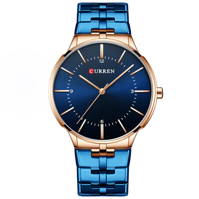 CURREN 8321 Watch Quartz Men Gentlemen Brand Stainless Steel Daily Waterproof Round Dial Wrist Fashion Business Watch
CURREN 8321 Watch Quartz Men Gentlemen Brand Stainless Steel Daily Waterproof Round Dial Wrist Fashion Business Watch
