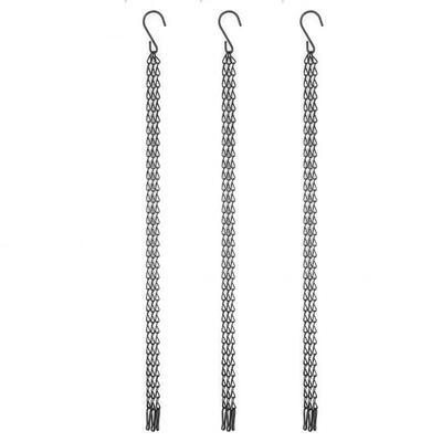 Greensen 3 PCS Garden Planter Flower Pot Basket Replacement Iron Hanging Chain hooks Set
Greensen 3 PCS Garden Planter Flower Pot Basket Replacement Iron Hanging Chain hooks Set
