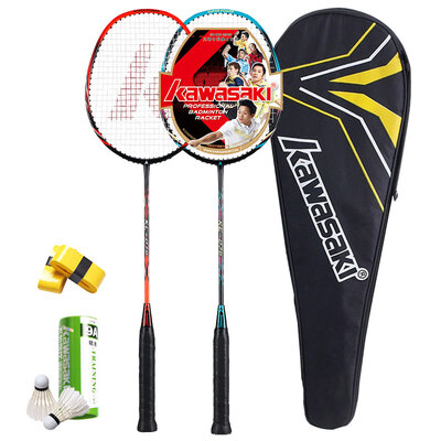 Kawasaki KAWASAKI badminton racket ultra-light carbon on the shoot to buy one to send a gift also four sets have been threaded KC-079 blue red two-color has been threaded
Kawasaki KAWASAKI badminton racket ultra-light carbon on the shoot to buy one to send a gift also four sets have been threaded KC-079 blue red two-color has been threaded