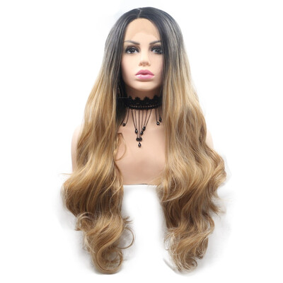 Amazing Star Lace Frontal Wigs Long Natural Wave Ombre Hair Half Heat Resistant Fiber Synthetic Hair For Fashion Women
Amazing Star Lace Frontal Wigs Long Natural Wave Ombre Hair Half Heat Resistant Fiber Synthetic Hair For Fashion Women