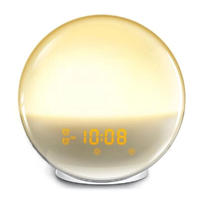 Wake-Up Light Alarm Clock with 7 Colored Sunrise Simulation&Sunset Fading Night Light & Snooze Feature for Kids Heavy Sleepers
Wake-Up Light Alarm Clock with 7 Colored Sunrise Simulation&Sunset Fading Night Light & Snooze Feature for Kids Heavy Sleepers