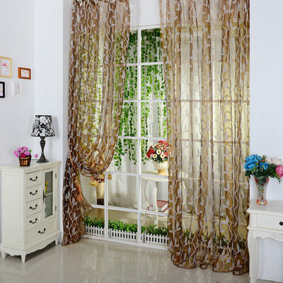Top Selling For Chic Leaf Type Tulle Voile Door Window Curtain Drape Panel Sheer Scarf Valance
Top Selling For Chic Leaf Type Tulle Voile Door Window Curtain Drape Panel Sheer Scarf Valance
