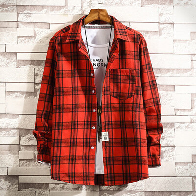 Tailored Mens Casual Fashion Business Plaid Printing Loose Long Sleeve Shirt Tops Blouse
Tailored Mens Casual Fashion Business Plaid Printing Loose Long Sleeve Shirt Tops Blouse