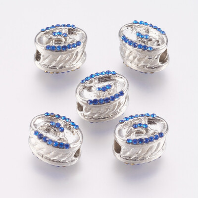 Alloy European Beads Large Hole Beads with Rhinestone Oval with Dolphin Platinum 13135x95x9510mm Hole 4mm
Alloy European Beads Large Hole Beads with Rhinestone Oval with Dolphin Platinum 13135x95x9510mm Hole 4mm