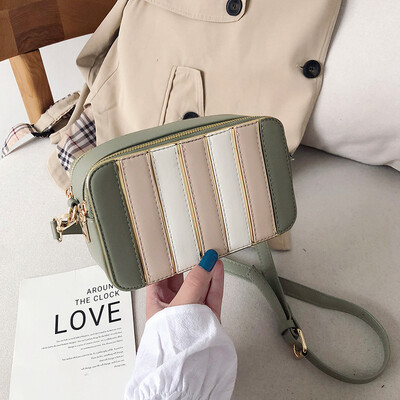 New contrast color mosaic bag female 2019 new popular Korean version of the wild single shoulder slung fashion casual small square bag
New contrast color mosaic bag female 2019 new popular Korean version of the wild single shoulder slung fashion casual small square bag