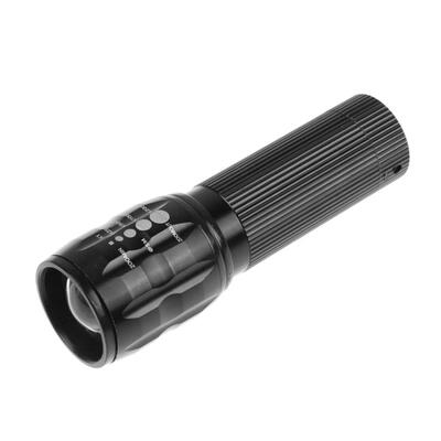 Waterproof Zoomable LED Flashlight Bike Headlight Torch Silicone Strap