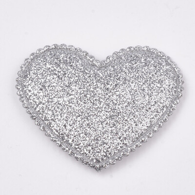 Glitter PU Patches with Non Woven Fabric Back&Sponge Inside Heart LightGrey 44x53x45mm
Glitter PU Patches with Non Woven Fabric Back&Sponge Inside Heart LightGrey 44x53x45mm