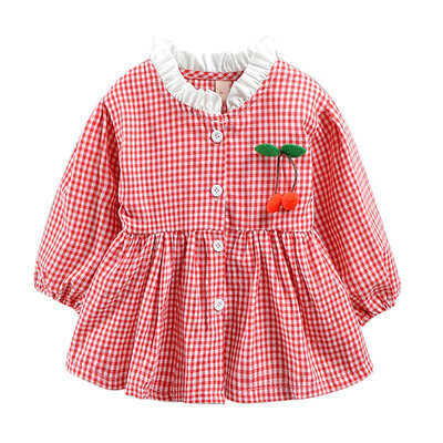 Kids Dresses For Girls Causal Baby Girl Dress Princess Plaid Long Sleeve Baby Clothes Autumn
Kids Dresses For Girls Causal Baby Girl Dress Princess Plaid Long Sleeve Baby Clothes Autumn