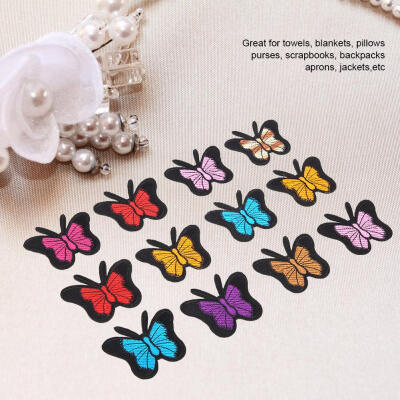 Greensen 12pcs New Style Iron Sew Applique Colorful Butterfly Shape Embroidery Fabric Patch for Cloth
Greensen 12pcs New Style Iron Sew Applique Colorful Butterfly Shape Embroidery Fabric Patch for Cloth