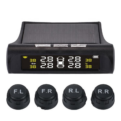 Car TPMS Tire Pressure Digital Solar Energy Monitoring System Auto Security Tire Pressure Alarm Systems LCD Display with 4 Externa
Car TPMS Tire Pressure Digital Solar Energy Monitoring System Auto Security Tire Pressure Alarm Systems LCD Display with 4 Externa