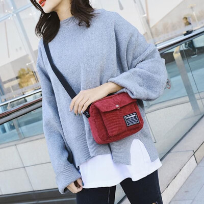 Fashion Women Corduroy Shoulder Bag Square Single Shoulder Messenger Bag Phone Small Crossbody Bags
Fashion Women Corduroy Shoulder Bag Square Single Shoulder Messenger Bag Phone Small Crossbody Bags
