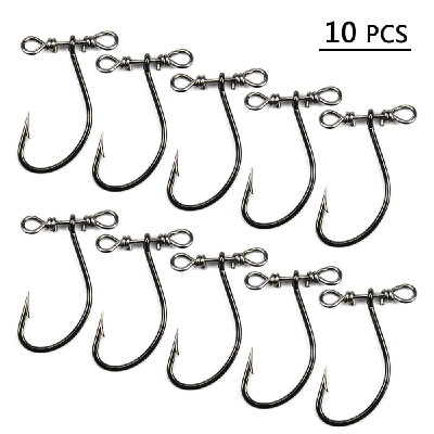 10PCS 20PCS Barbed Fishing Hook Carbon Steel Fishing Hook Worm Soft Bait Hooks Jig Fishing Hooks with Swivel
10PCS 20PCS Barbed Fishing Hook Carbon Steel Fishing Hook Worm Soft Bait Hooks Jig Fishing Hooks with Swivel
