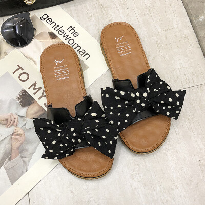 Slipper female summer wear beach holiday slippers net red 2019 new Korean leopard bow soft bottom drag
Slipper female summer wear beach holiday slippers net red 2019 new Korean leopard bow soft bottom drag