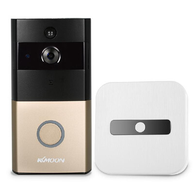 KKmoon HD 720P Doorbell Wireless WIFI Video Door Phone With Indoor Ding-Dong Doorbell Visual Intercom Smart Video Doorphone Suppo
KKmoon HD 720P Doorbell Wireless WIFI Video Door Phone With Indoor Ding-Dong Doorbell Visual Intercom Smart Video Doorphone Suppo