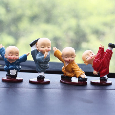 1 set cute Kung Fu Little Monk dolls Car Interior Display Decoration Cartoon Monk Decorative Dolls car Accessories Ornaments
1 set cute Kung Fu Little Monk dolls Car Interior Display Decoration Cartoon Monk Decorative Dolls car Accessories Ornaments
