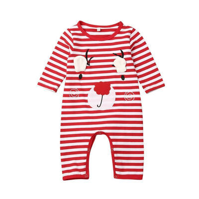 Christmas Newborn Cartoon Santa Print Rompers Baby Boy Girl Long Seeve Red Striped Jumpsuits for Infants 0-24 Months
Christmas Newborn Cartoon Santa Print Rompers Baby Boy Girl Long Seeve Red Striped Jumpsuits for Infants 0-24 Months