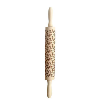 Christmas Baking Cookies Cake Wooden Embossing Rolling Pin Xmas Tree Rollergift Star Snowman Snowflake Small Kitchen Supplies
Christmas Baking Cookies Cake Wooden Embossing Rolling Pin Xmas Tree Rollergift Star Snowman Snowflake Small Kitchen Supplies