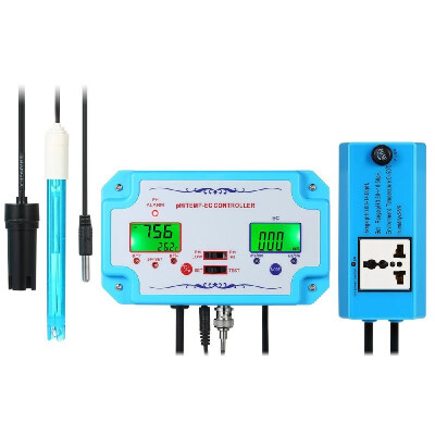 Professional 3 in 1 pHECTEMP Water Quality Detector pH Controller with Relay Plug Repleaceable Electrode BNC Type Probe Water Qu
Professional 3 in 1 pHECTEMP Water Quality Detector pH Controller with Relay Plug Repleaceable Electrode BNC Type Probe Water Qu
