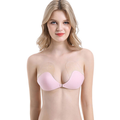 Toponeto Women Strapless Bra Breast Lift Push up Invisible Bra Self Adhesive Silicone Bra
Toponeto Women Strapless Bra Breast Lift Push up Invisible Bra Self Adhesive Silicone Bra