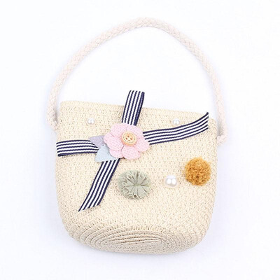 Girls Hand Woven Bag Flower Bowknot Beads Handbag Rattan Straw Children Kids Bohemian Crossbody Bags Tote
Girls Hand Woven Bag Flower Bowknot Beads Handbag Rattan Straw Children Kids Bohemian Crossbody Bags Tote