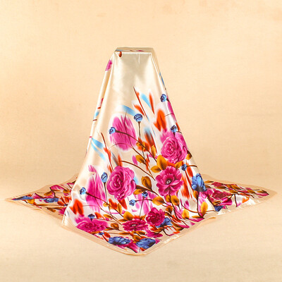 Simulation silk scarf spot wholesale 90cm satin large square scarf Yiwu scarf factory direct sales special gift
Simulation silk scarf spot wholesale 90cm satin large square scarf Yiwu scarf factory direct sales special gift
