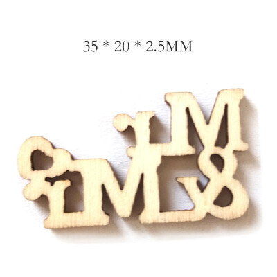 20pcsset Wooden Mr&Mrs Letter Wedding Sign Ornaments Embellishments DIY Craft Decoration Party Accessories
20pcsset Wooden Mr&Mrs Letter Wedding Sign Ornaments Embellishments DIY Craft Decoration Party Accessories