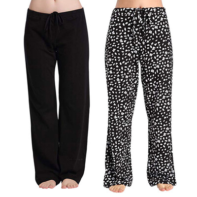 Tailored Womens Casual Stretch Cotton Pajama Pants Simple Sport Yoga Trousers 2PC Pants
Tailored Womens Casual Stretch Cotton Pajama Pants Simple Sport Yoga Trousers 2PC Pants