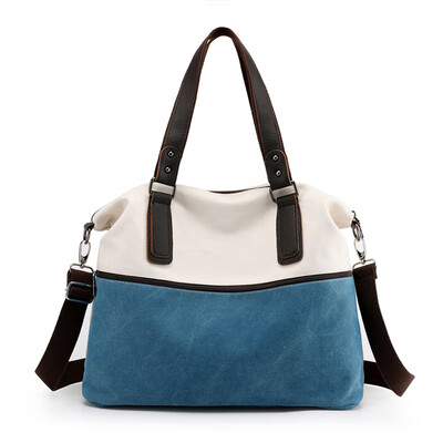 Korean version of large canvas shoulder bag womens bags retro color large capacity Joker portable slung womens bags
Korean version of large canvas shoulder bag womens bags retro color large capacity Joker portable slung womens bags